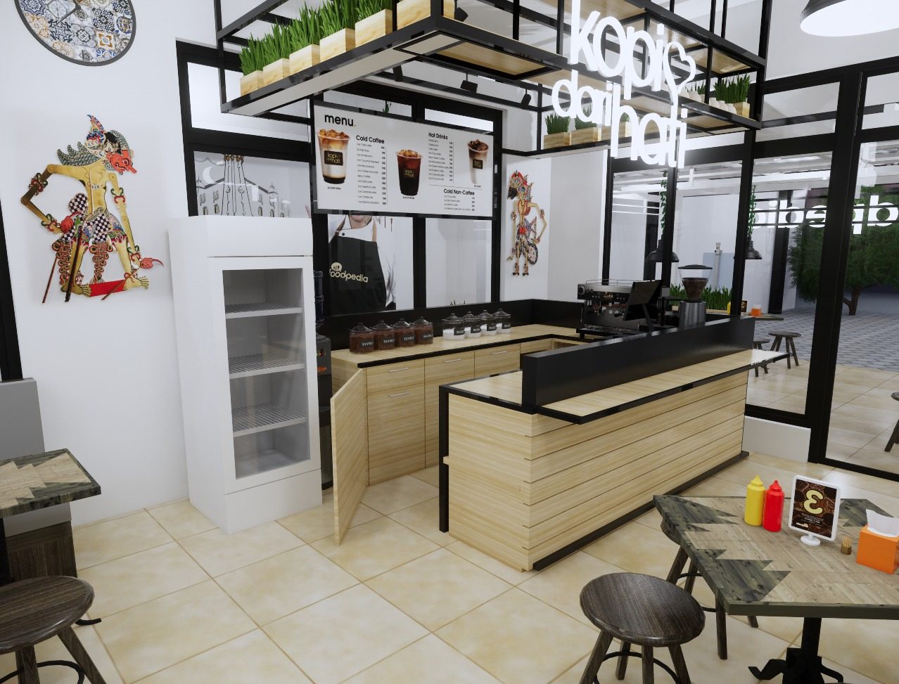 Bisnis Franchise Cafe Restoran Dan Minuman Kopi Terbaik Terlaris Di Indonesia Profesor Booth